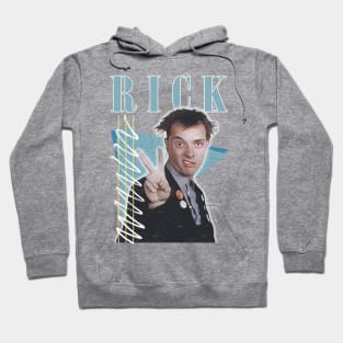 Rick // The Young Ones \\ 80s Retro Fan Artwork Design Hoodie